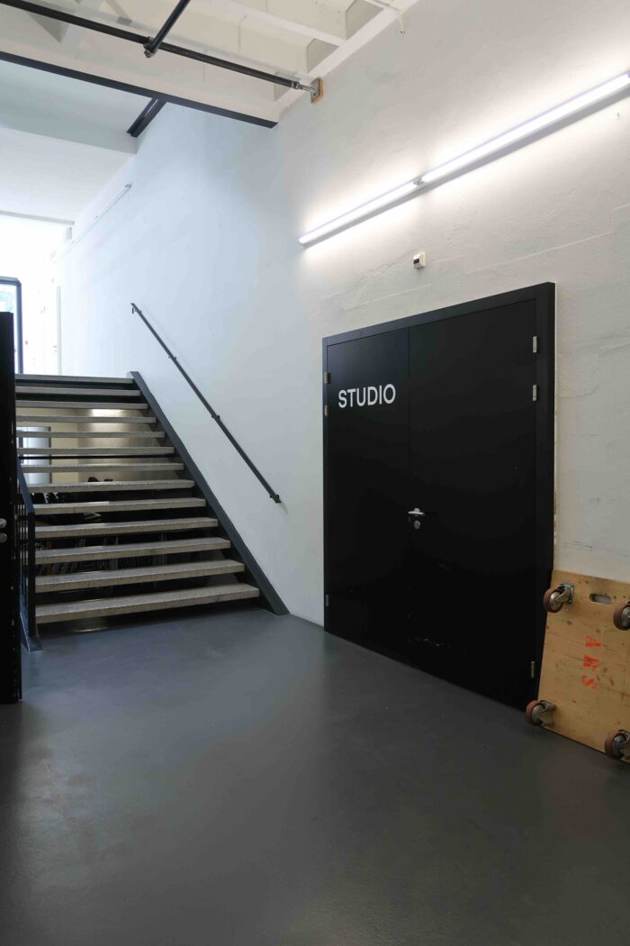 L’entrée du Studio