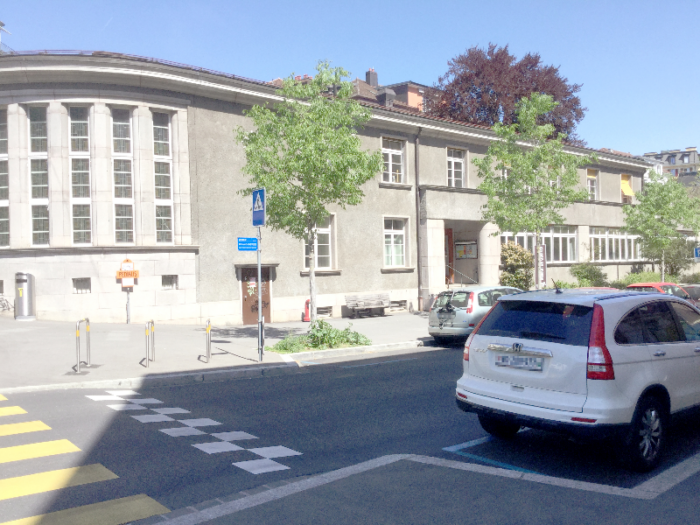 Le bâtiment de la Maison de quartier Sous-Gare